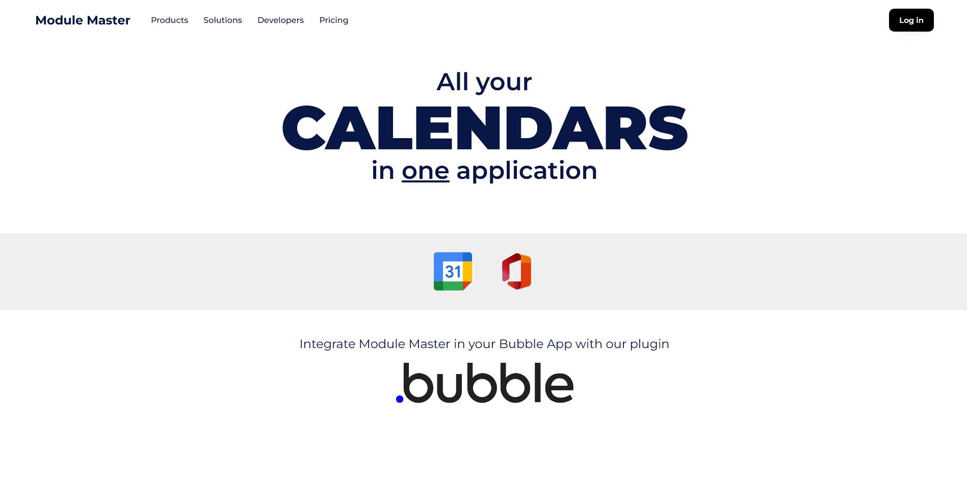 Module Master Platform Screenshot