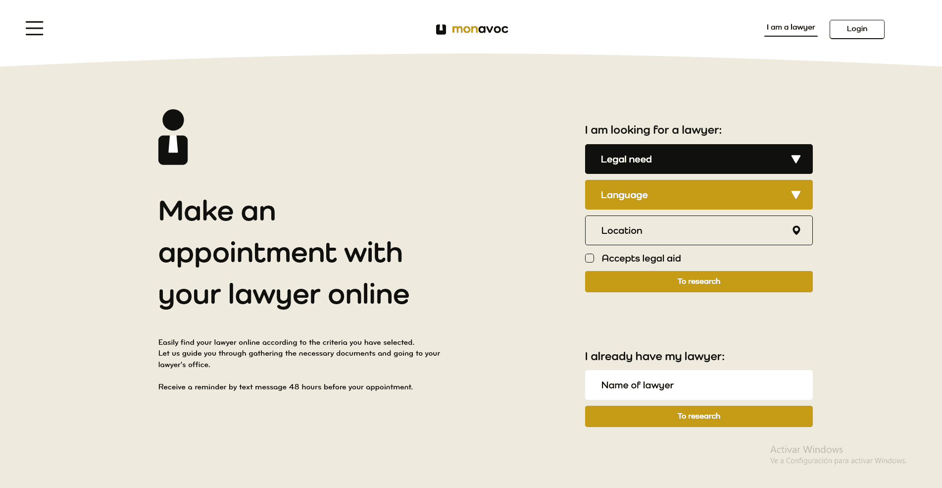 Monavoc Platform Screenshot